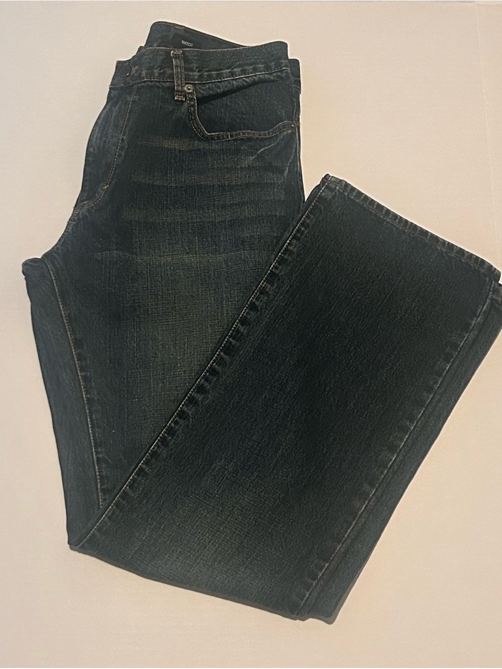Calvin Klein Men’s Dark Wash BootcutJeans 36/32